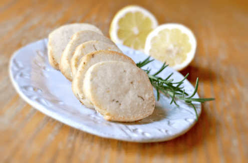 Rosemary Shortbread Cookies Recipe
