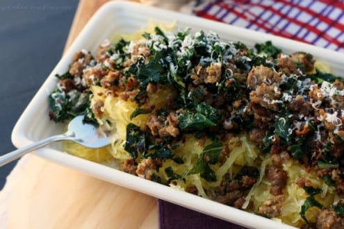 Spaghetti Squash Gratin Recipe