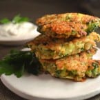 Broccoli Jalapeño Cheddar Fritters Recipe