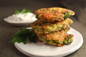 Broccoli Jalapeño Cheddar Fritters Recipe