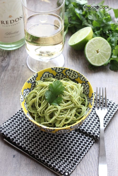 Cilantro Spinach Lime Pesto Recipe