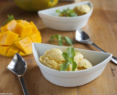 Mango Ice Cream Recipe