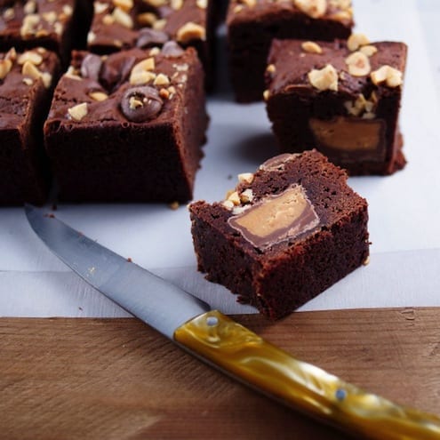 Peanut Butter Cup Brownies Recipe