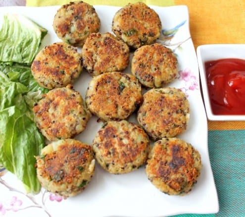 Quinoa Potato Cakes Recipe Indian