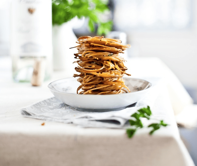 Spaghetti Fritters Finger Food Recipe