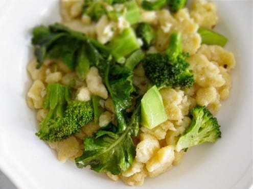 Frascatelli Pasta with Broccoli