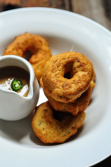 Indian Breakfast - Medhu Vadai