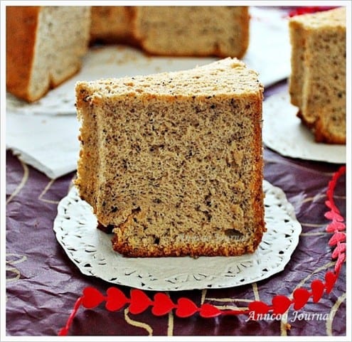 Earl Grey Tea Chiffon Cake Recipe