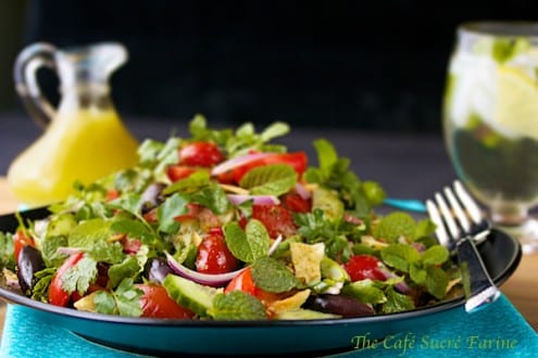 Fattoush Vegetable Salad