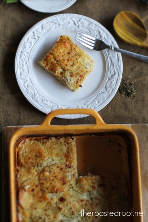 Parsnip Gratin