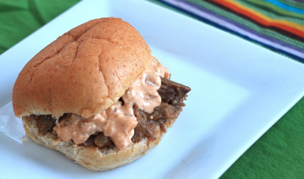 Beer-Braised Beef Sandwiches