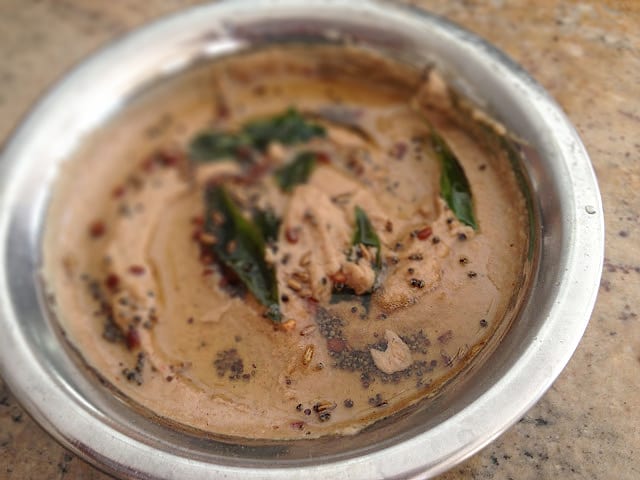 Onion and Peanut Chutney