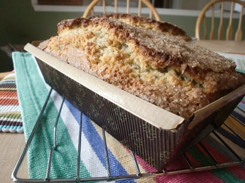 Poppy Seed and Almond Bread 