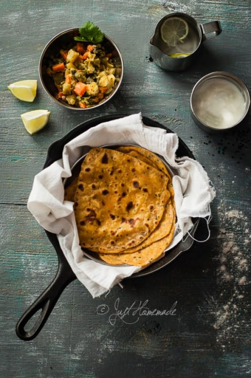 Butternut Squash and Kalonji Flatbread