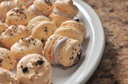 Cookies and Cream Macarons