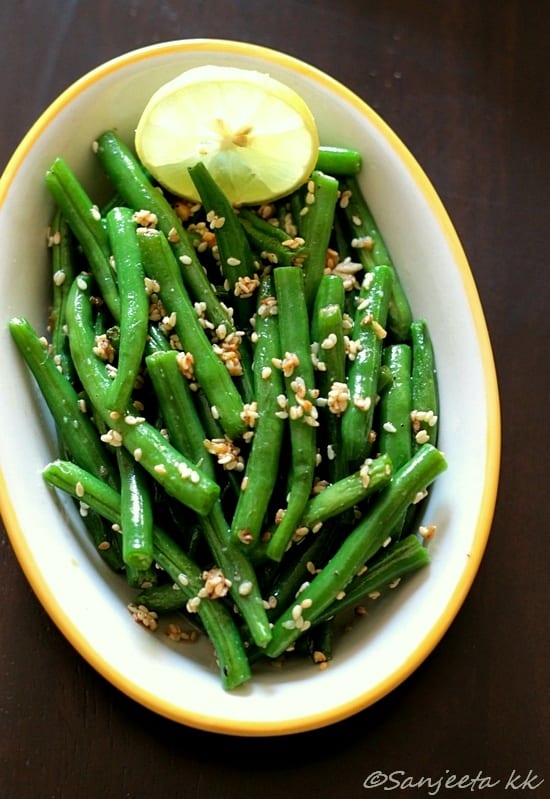 Roasted Green Beans