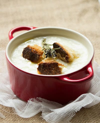 Cauliflower and Leek Soup