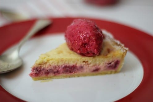 Raspberry Mascarpone Tart