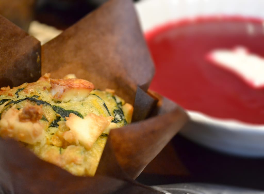 Carrot and Spinach Muffins