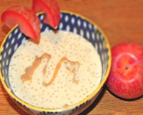 Dulce de Leche Tapioca Pudding