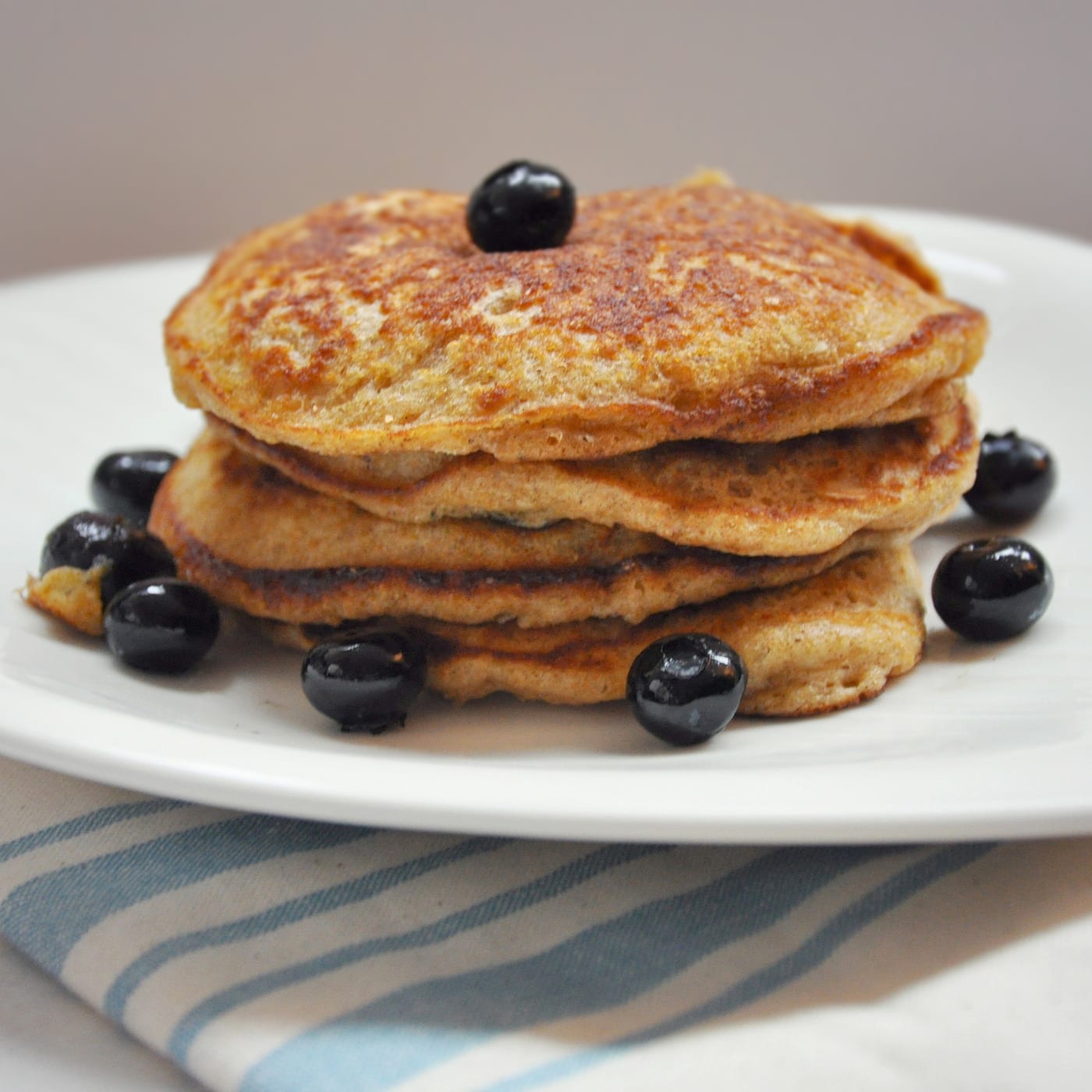 Whole Wheat Oatmeal Pancakes