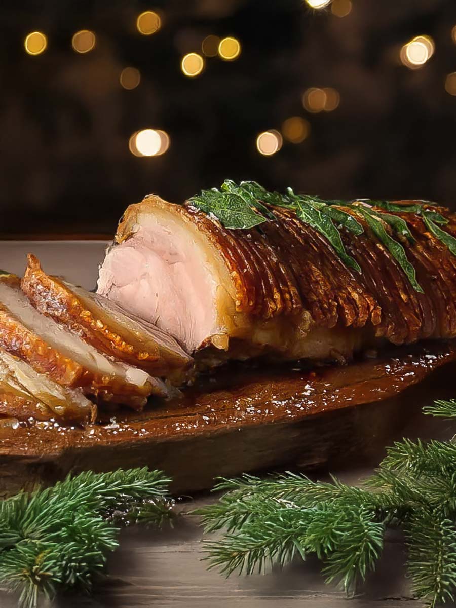Danish Pork Roast With Crackling