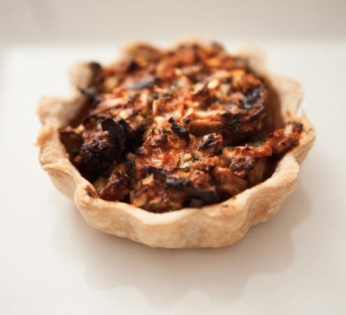 Spiced Mushroom Tart