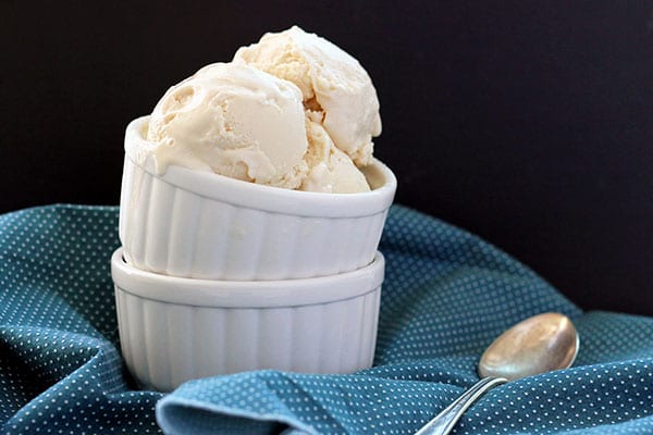 Maple Lavender Frozen Yogurt