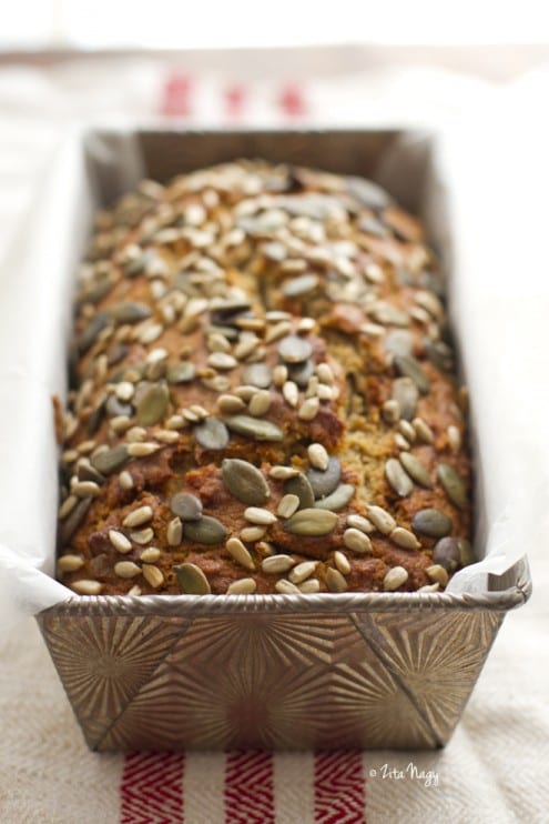 Date Olive Oil Banana Bread Recipe by Zita Nagy