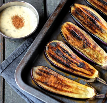 Indian Spiced Roasted Eggplants Recipe