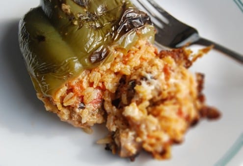 Rice Stuffed Peppers