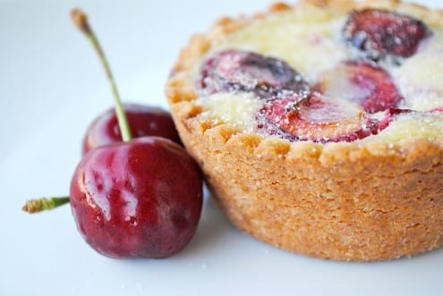 Cherry Plum Clafoutis Cups 