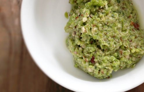 Spring Pea Guacamole