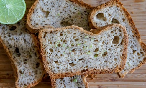 Gluten-Free Coconut Lime Bread