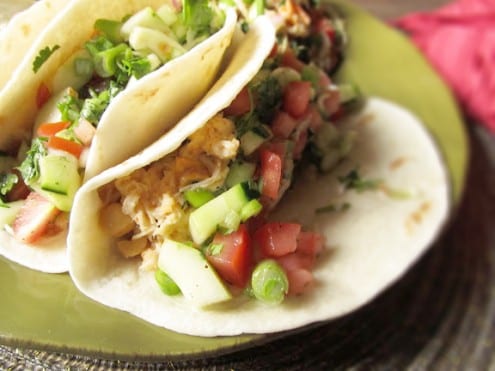 Thai Tango Chicken Tacos