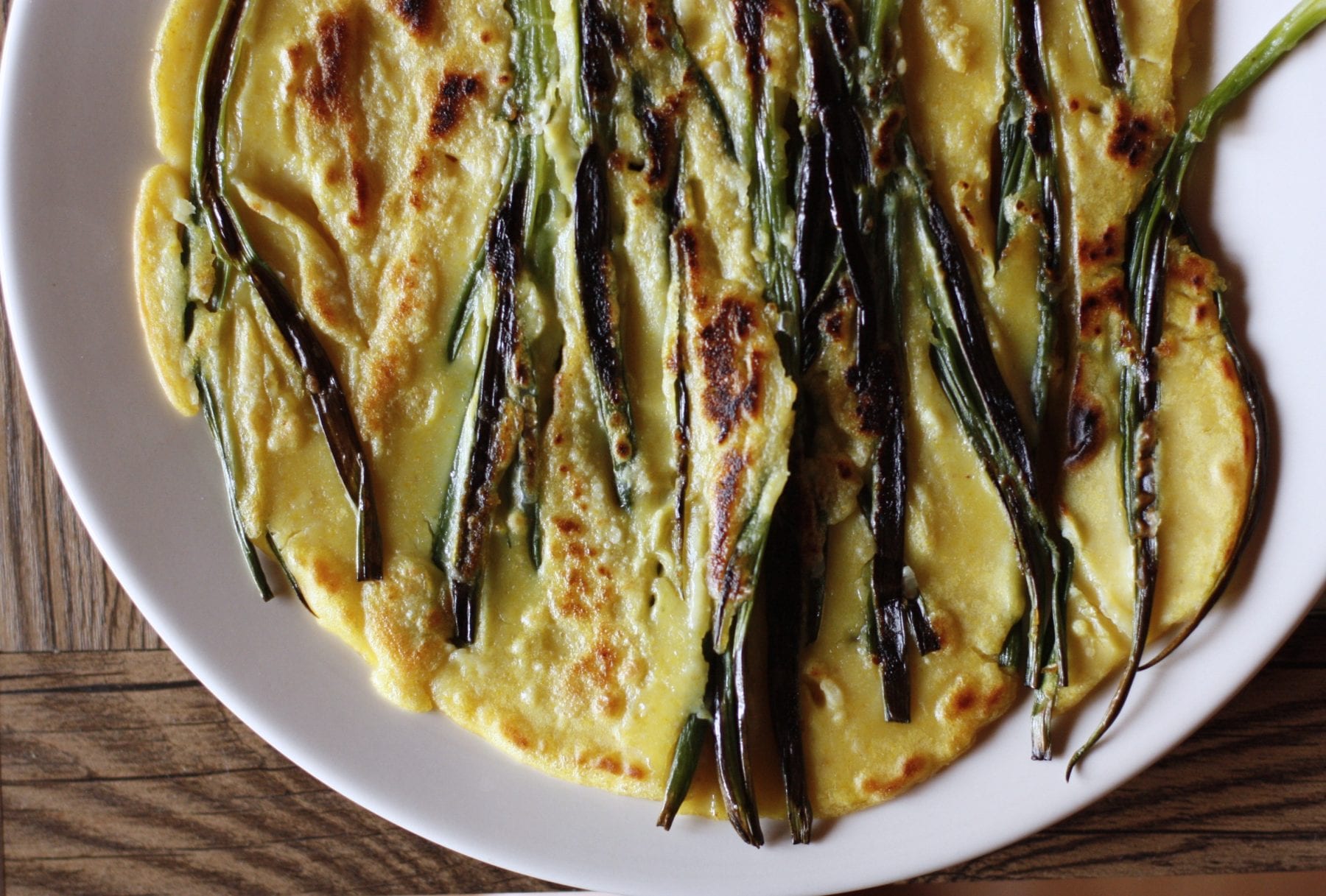 Pajeon - Spring Onion Pancake Recipe by Jacqui Gabel