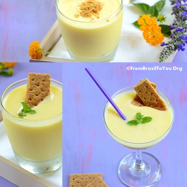 Piña Colada Cheesecake Smoothie