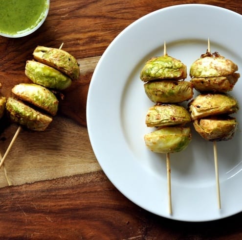 Tandoori Brussels Sprouts