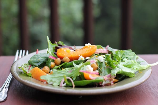 Roasted Chickpea and Apricot Salad
