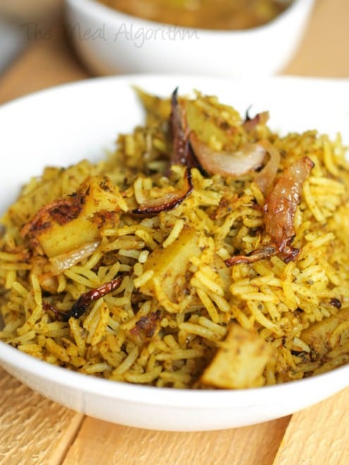 how to make veg dum biryani at home