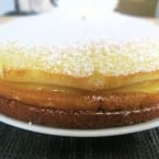 Triple Layer Lemon Curd Cake