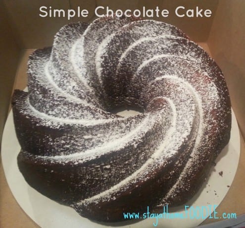 Simple Chocolate Cake