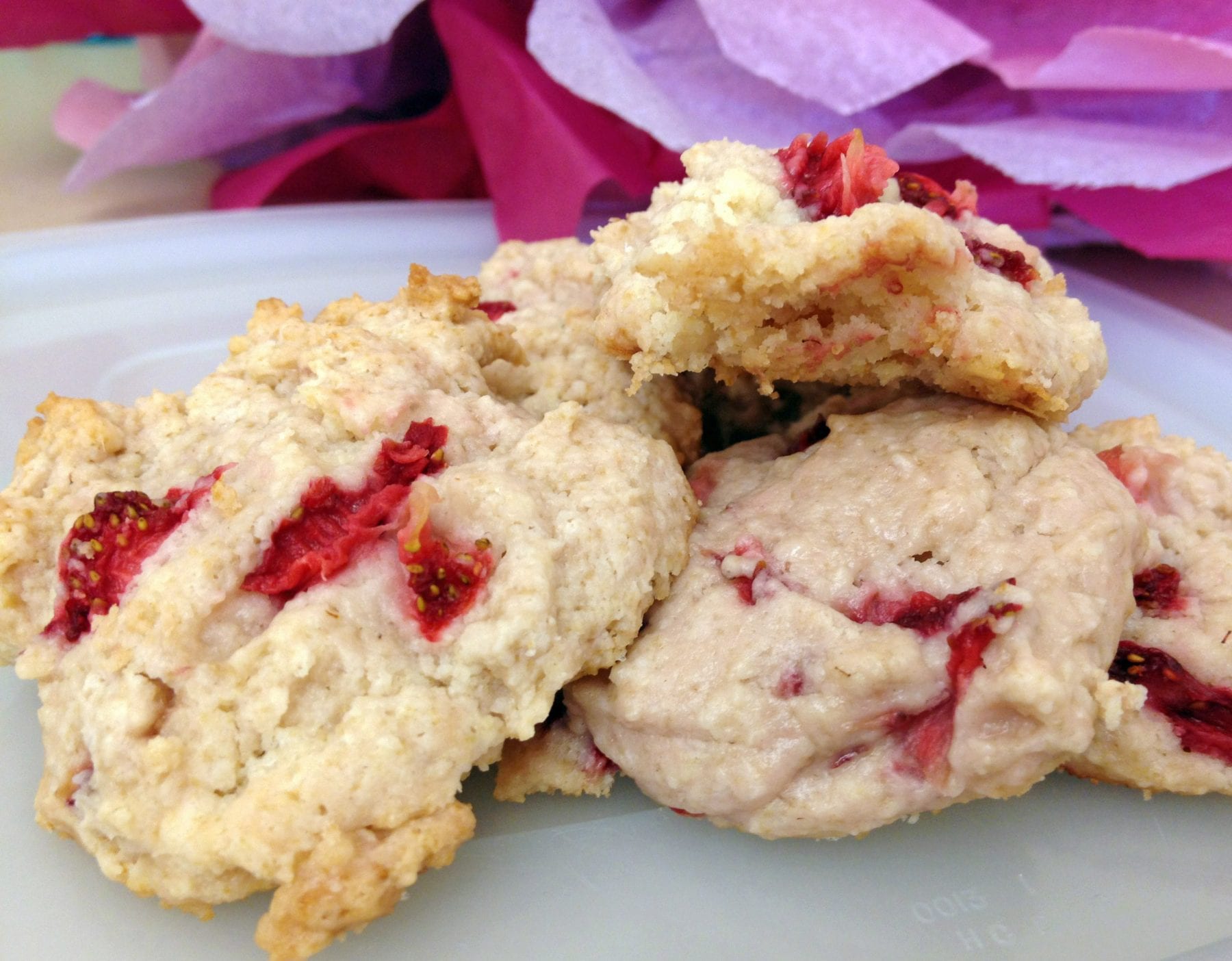 Strawberry Shortcake Cookies