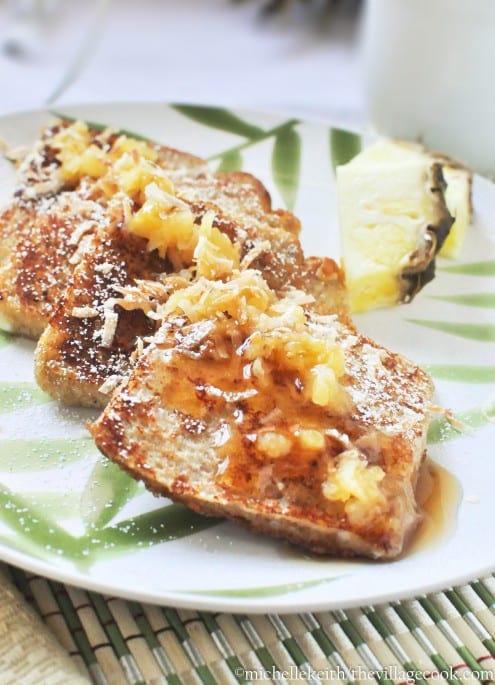 Piña Colada French Toast