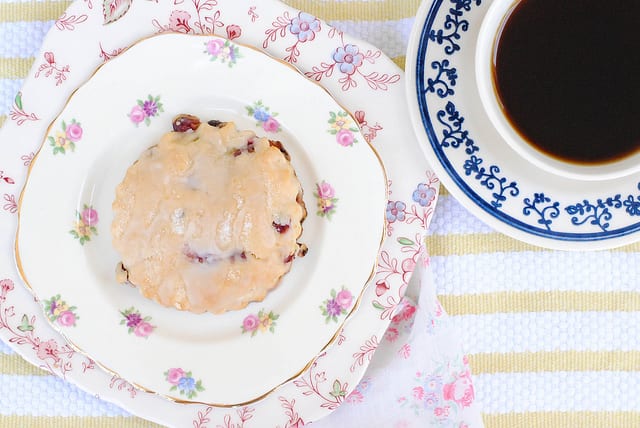 Champagne Grape Cream Scones