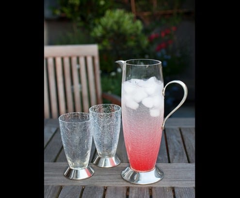 Pink Ginger Cordial Drink