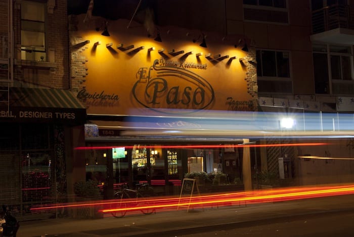 El Paso Restaurant New York
