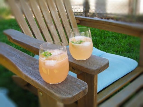 Grapefruit Margarita Spritzer