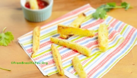 Healthy Yuca Fries