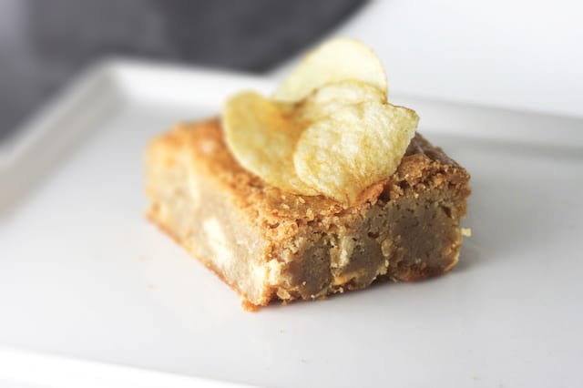 Potato Chip Blondies